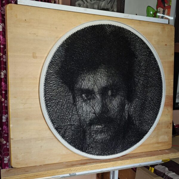 Laminated Thread Art